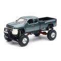 New-Ray Toys Chevrolet Silverado In Metallic Dark Grey With Lifted Suspension, 12PK 54526